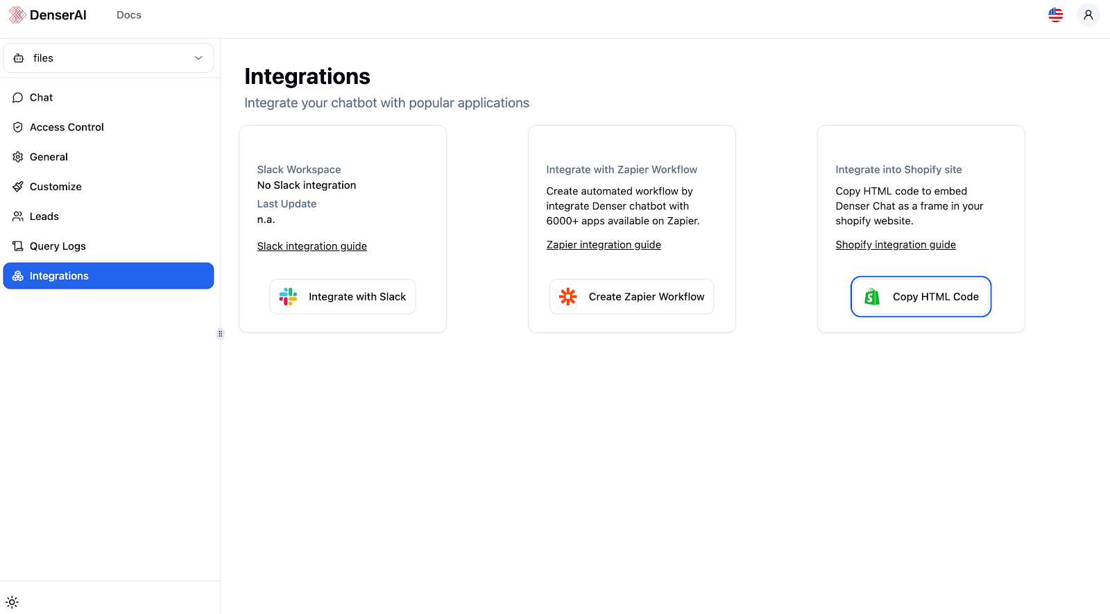 Denser_shopify_integration_2